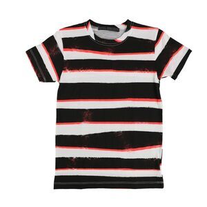 Evil Genius Boys Colorblock Stripes Basic T-Shirt, NWT